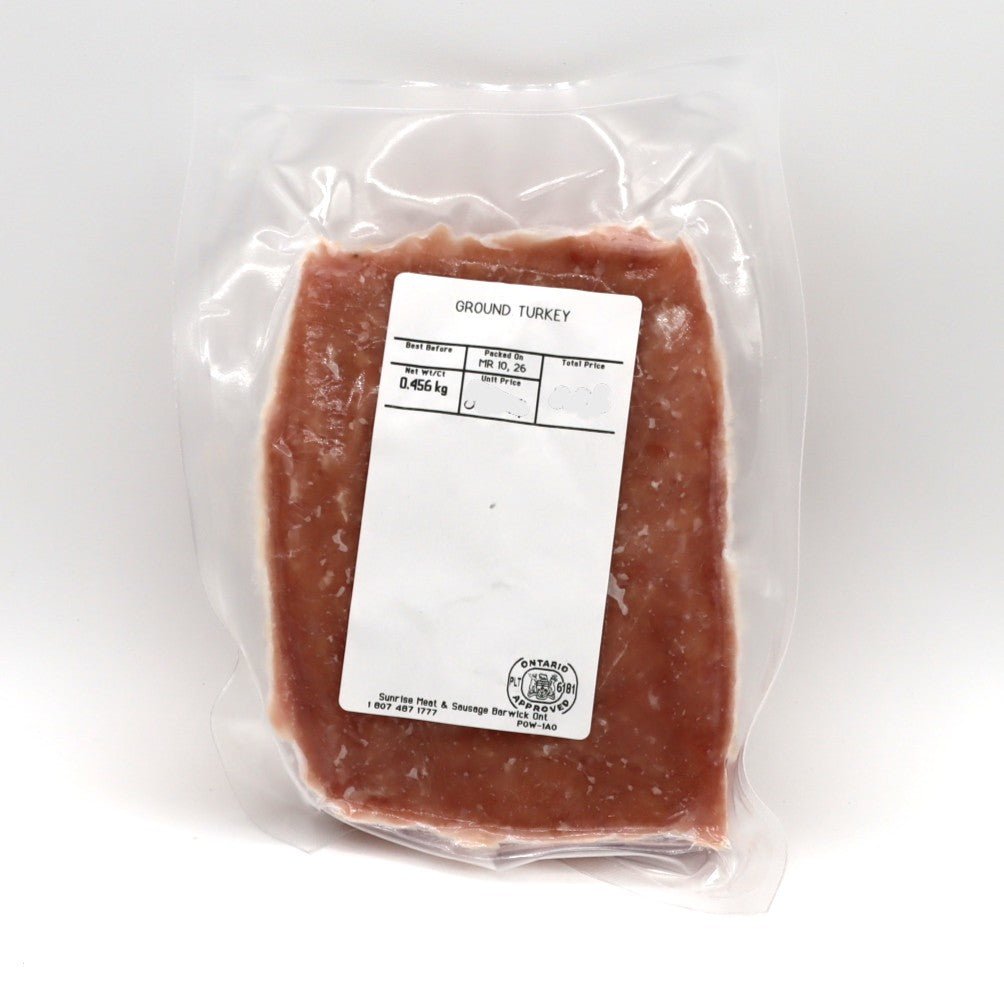 Turkey - Ground - Sunrise | Sunrise Meat & Sausage