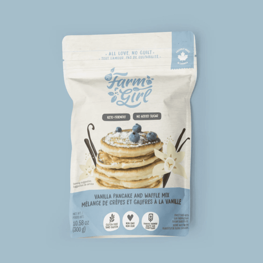 Vanilla Pancake & Waffle Mix (300g) - Farm Girl Inc. - AgriTech North