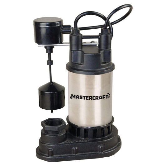Vertical Submersible Electric Sump Pump 1/2 - HP (NEW & USED) - Mastercraft - AgriTech North