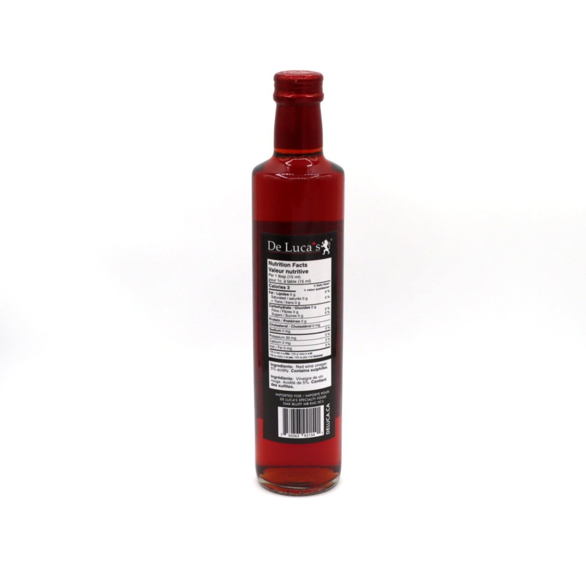 Vinegar - De Luca's Specialty Foods - AgriTech North