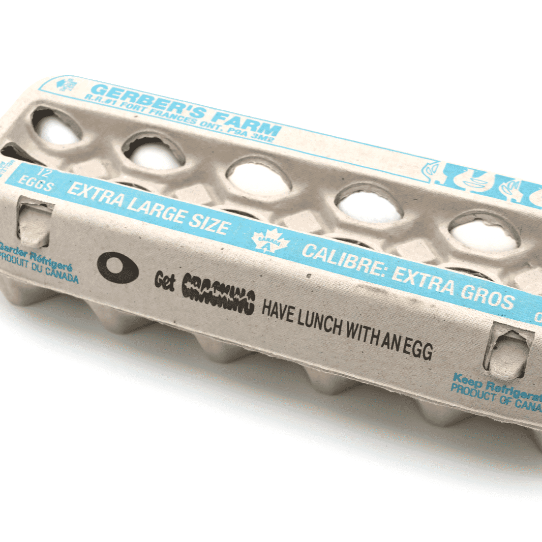 Eggs - X-Large - White by Gerber Farms — Gerber’s Eggs – Fort Frances Fresh from Fort Frances, Gerber’s Eggs are produced