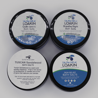 Bath Salts (8oz Jar) - Up the Hill at Loakin - AgriTech North