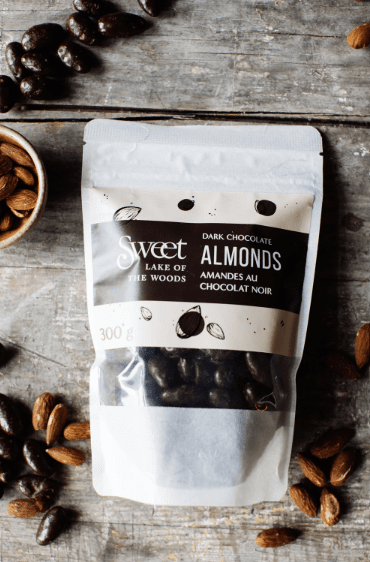 Dark Chocolate - Almonds - Sweet Lake of the Woods - AgriTech North